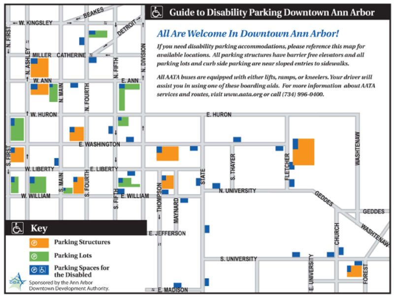 Accessible Parking Map