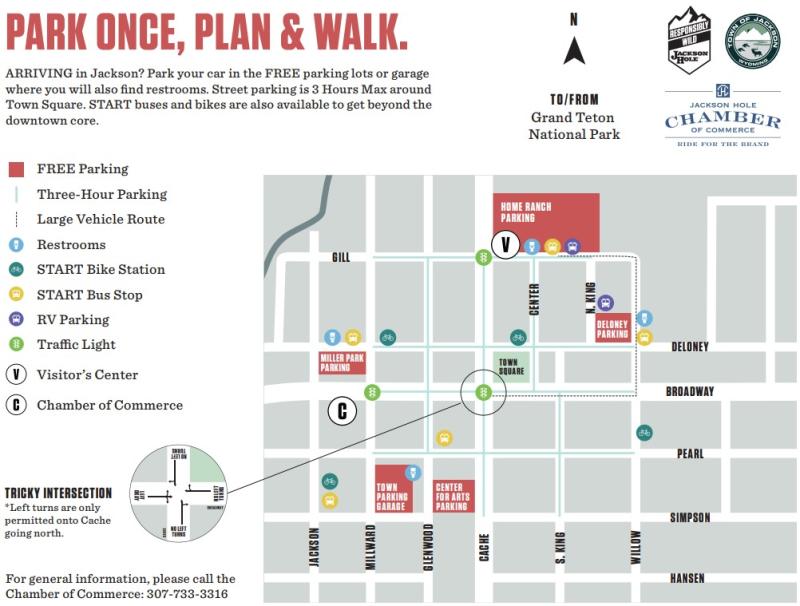 2022 visitors parking map