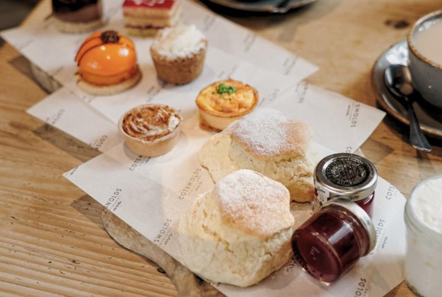 Cotswolds Distillery afternoon tea