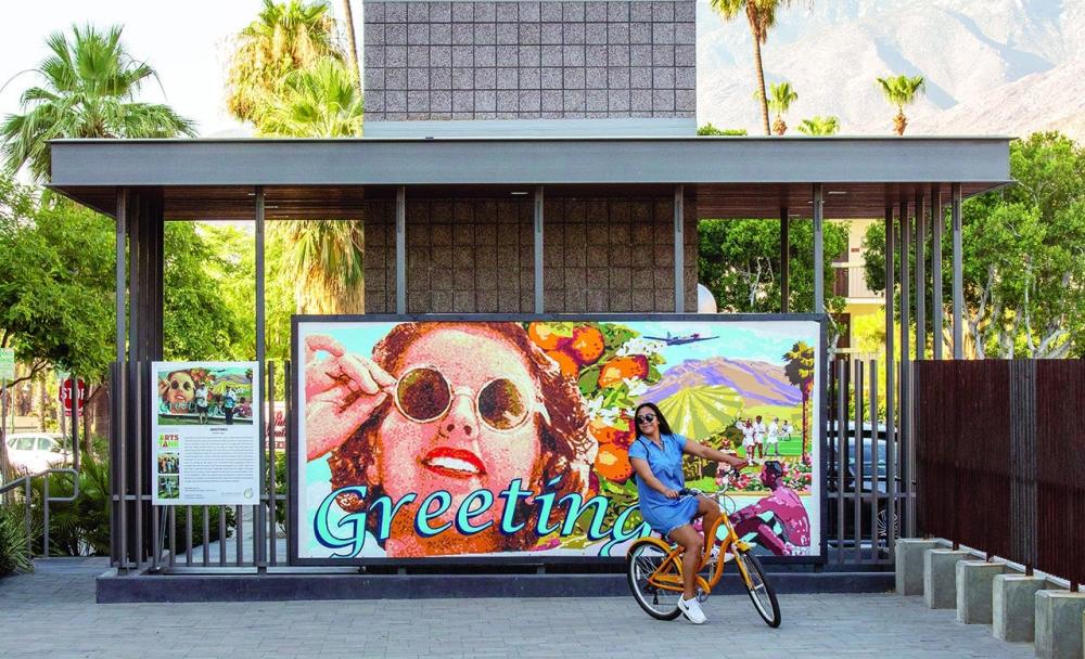 A Mural In Palm Springs