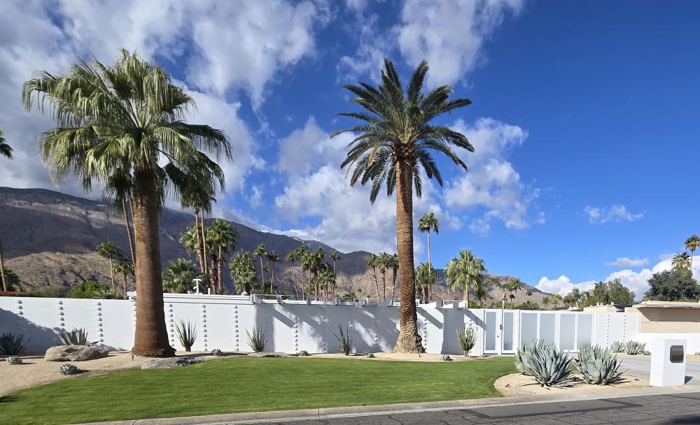 Tony Curtis house at 641 N Camino Real in Palm Springs