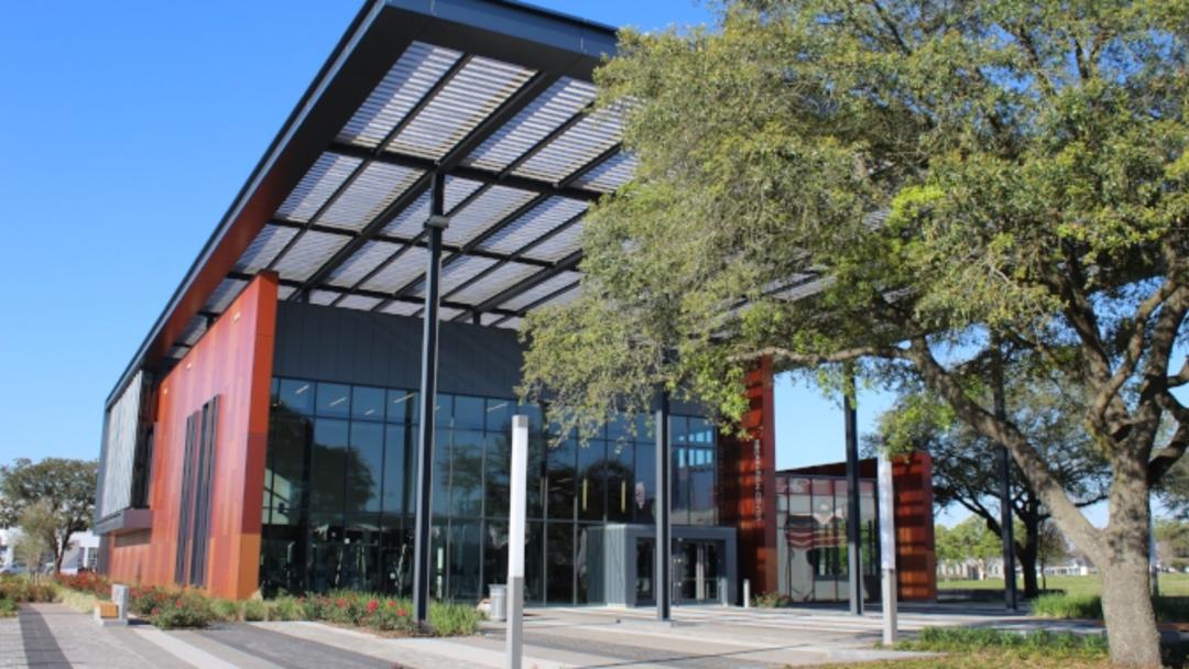 Emancipation Park Entrance In Houston, TX