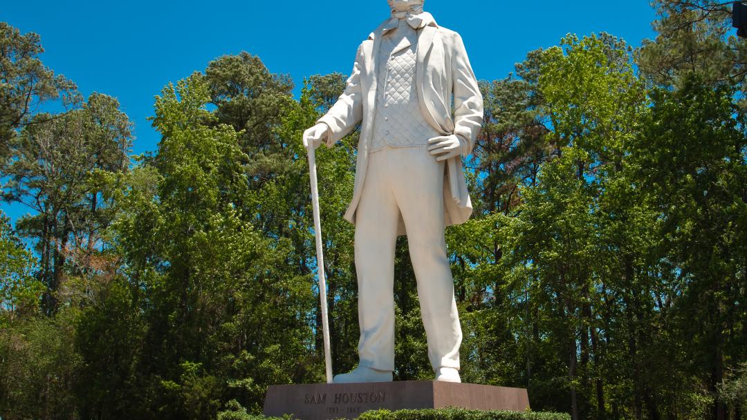 Sam Houston Statue in Huntsville