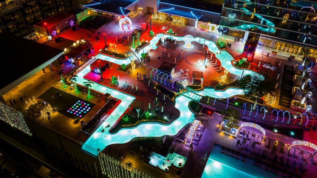 Texas Winter Lights Marriott Marquis