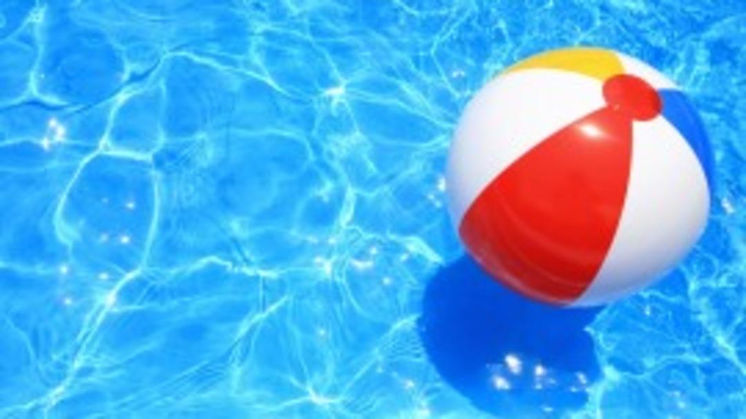 beach ball pool for blog