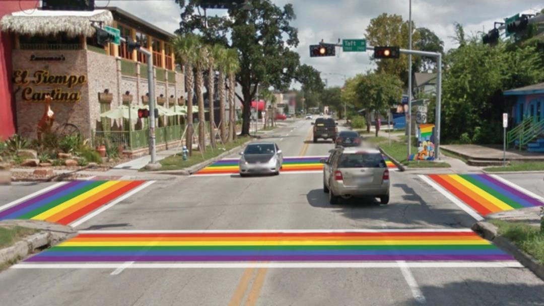 pride crosswalk