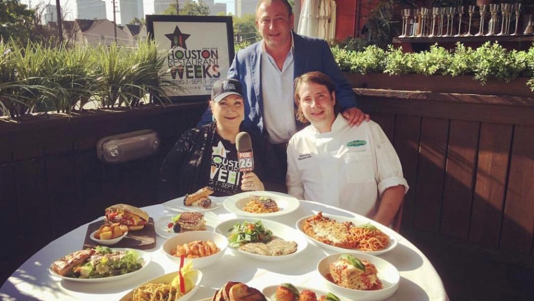 Menu Options from Houston Restaurant weeks