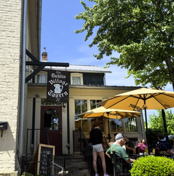 Dublin village tavern patio
