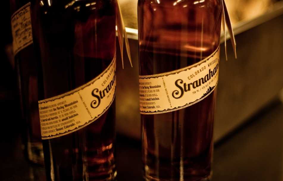 Bottles of Stranahan's whiskey