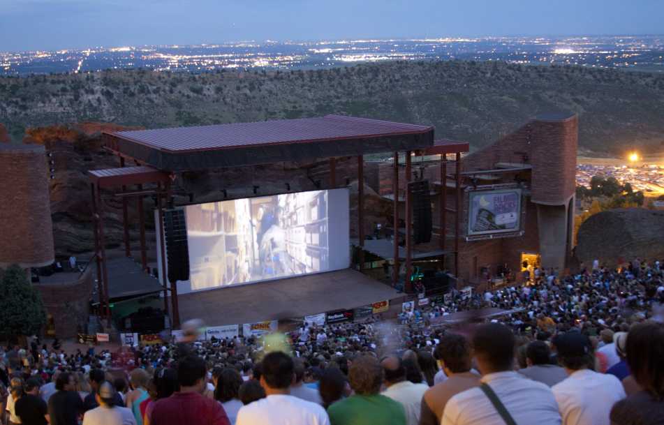 Film on the Rocks at Red Rocks Park & Amphitheatre.
