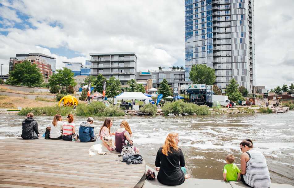 South Platte River in Denver, Colorado