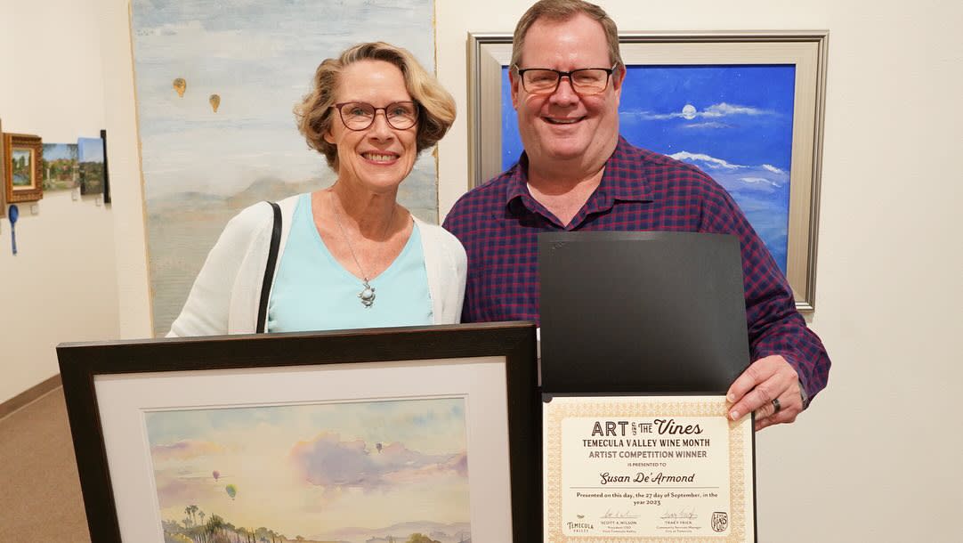 Art In The Vines, Susan and Scott