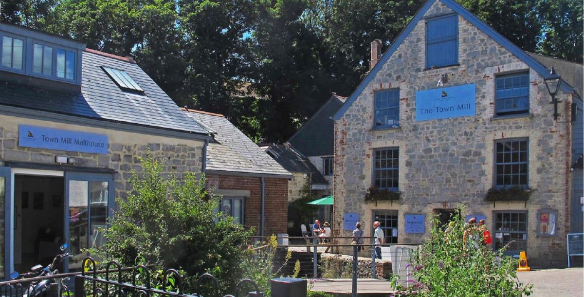 Exterior of Town Mill, Lyme Regis in Dorset