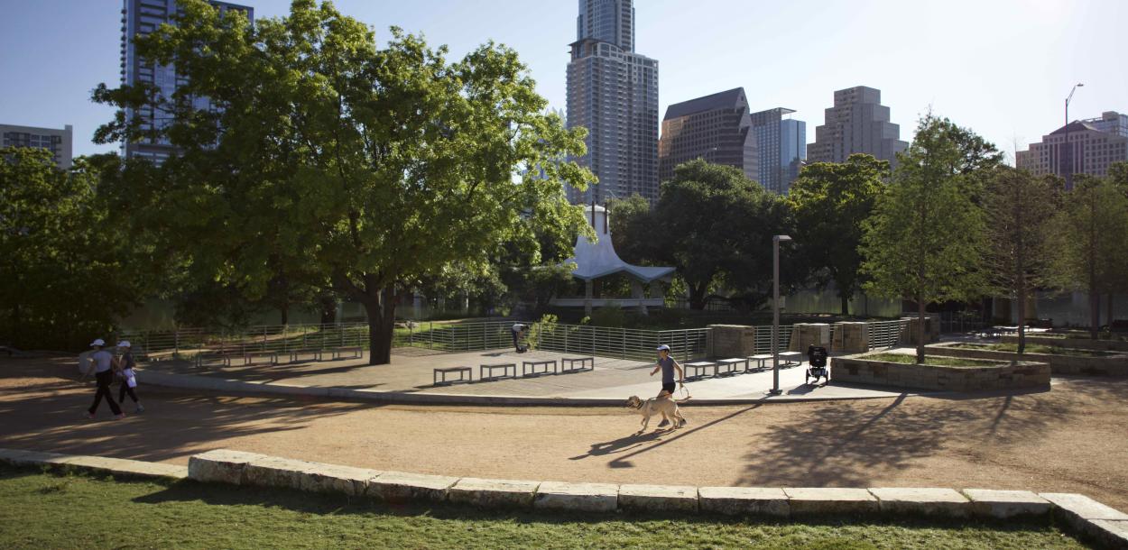 Auditorium Shores at the Hike and Bike Trail