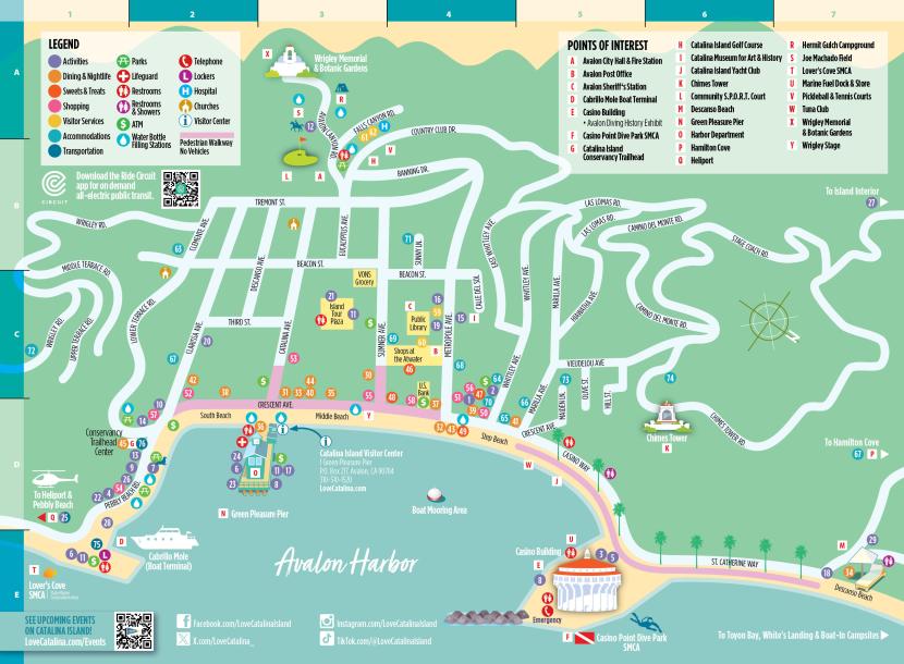 Avalon Map 2025