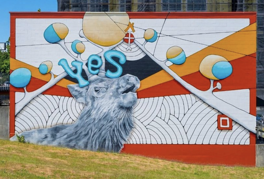 Yes Elk Mural