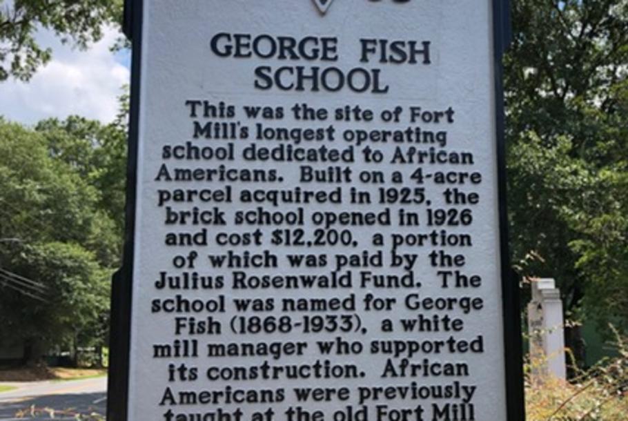 George Fish Historical Marker