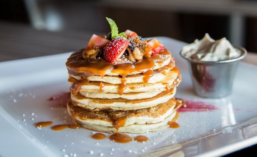 pancakes at Cheeky's