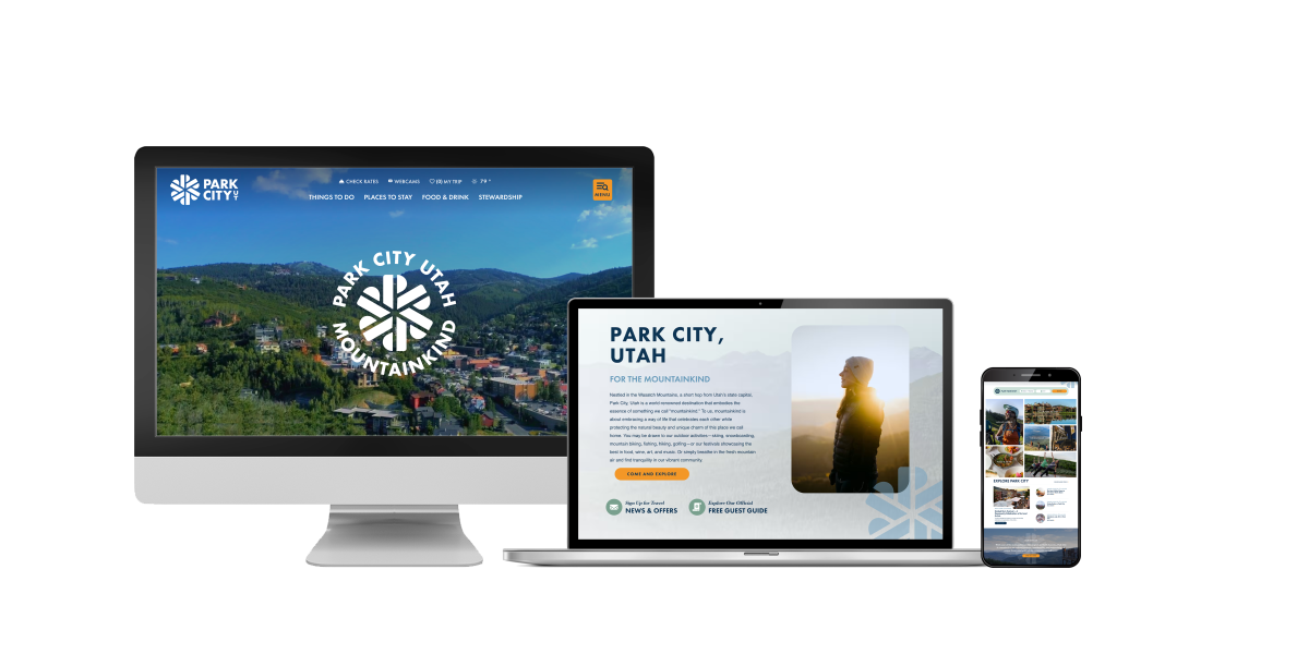 Visit Park City Website on Desktop, Laptop, and Mobile - July 2024 | Simpleview Inc