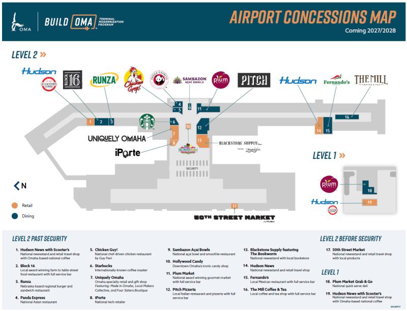 Eppley Airfield Rendering Map