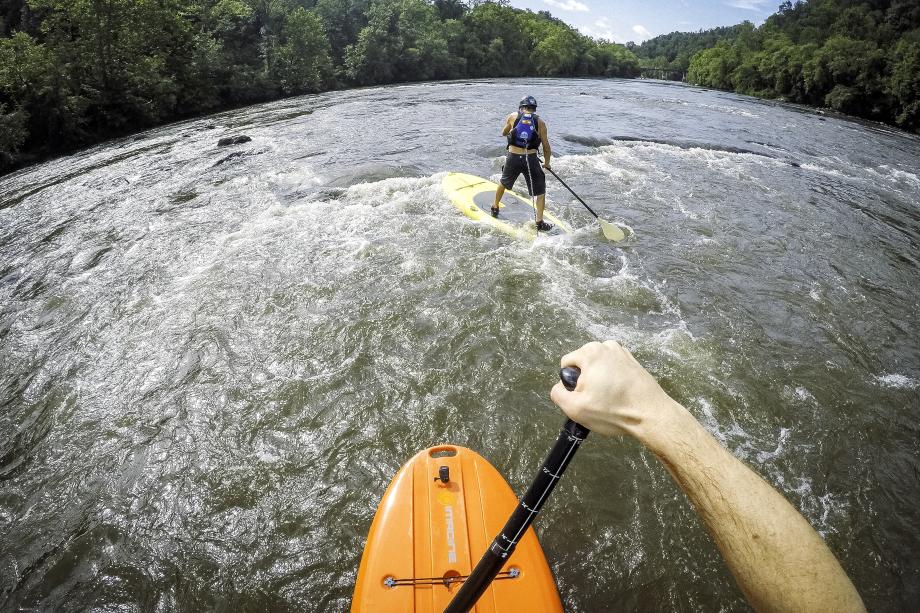 Stand Up Paddle Boarding French Broad River