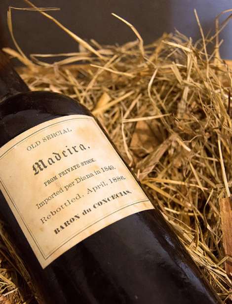 Madeira Wine bottle