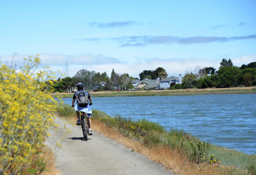 Bicycling on the San Francisco Bay Trail