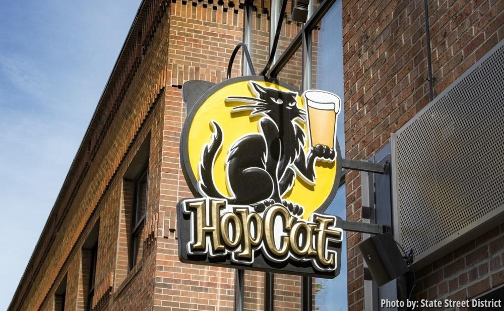 Hopcat exterior sign