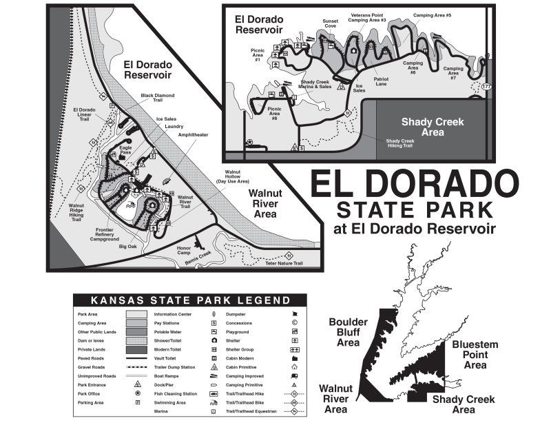 El Dorado State Park Map