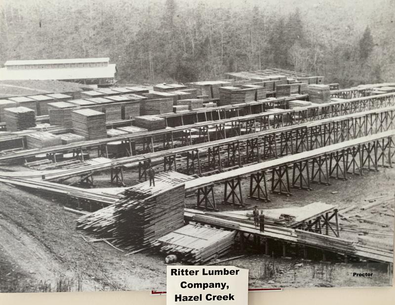 Ritter Lumber Company in Hazel Creek