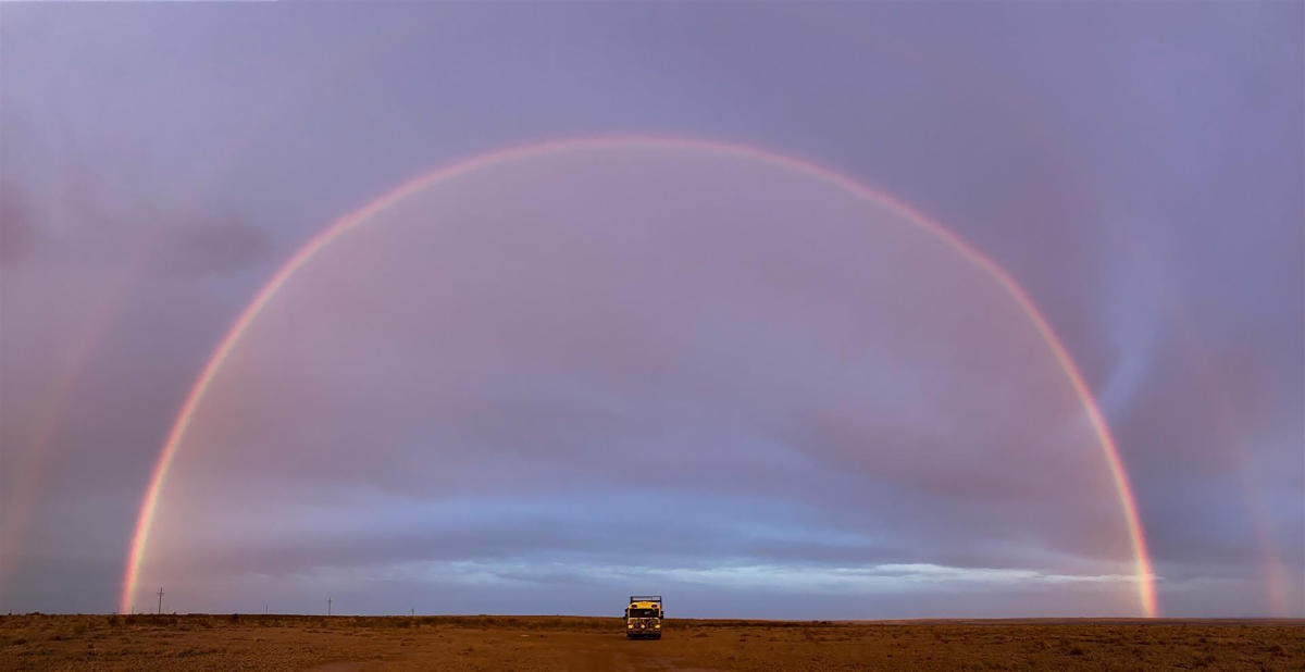 Rainbow Over Harvey,  Kyrie Morales