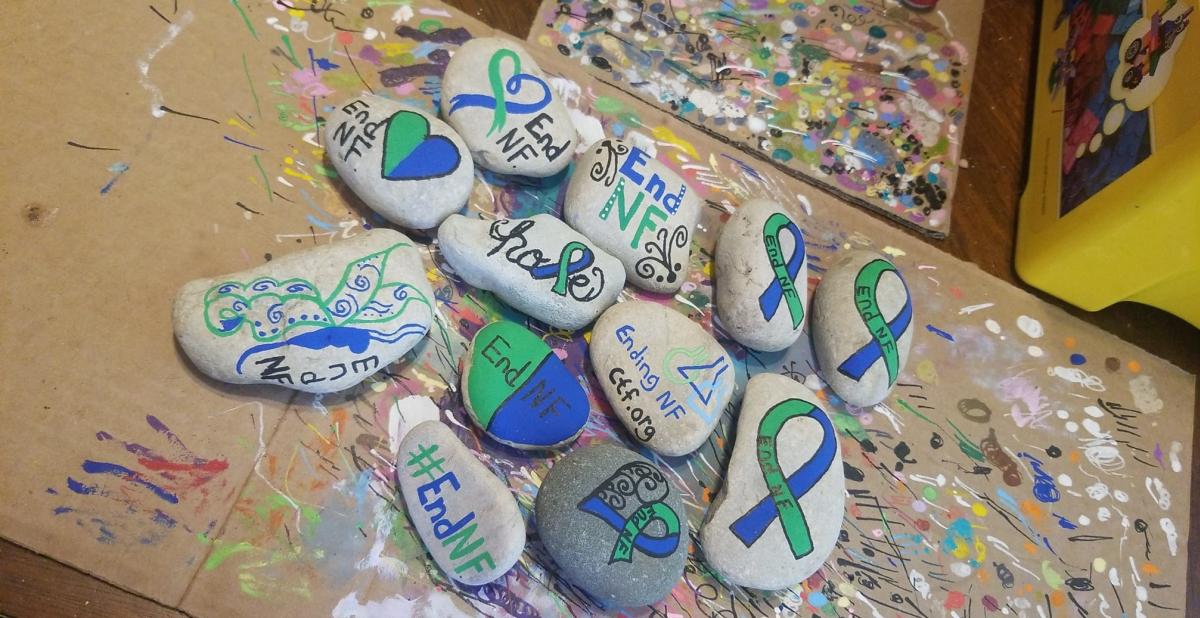 You may spot these rocks, painted by Brittany Wynn, in the Stevens Point Area.