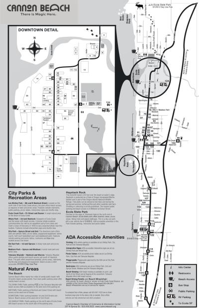 2026 Cannon Beach Map