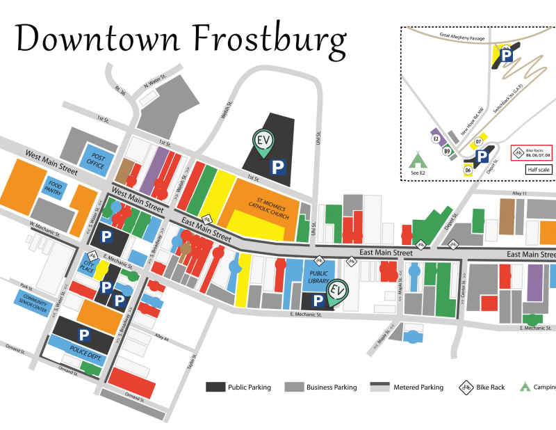 Downtown-Frostburg-Parking-Map