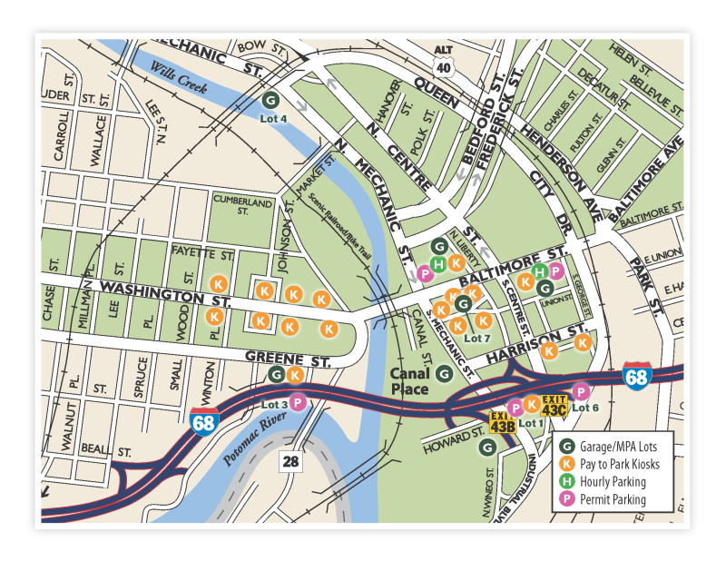 Downtown-Parking-Map