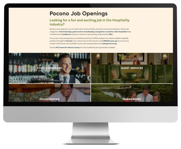 Pocono job openings