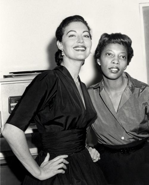 Ava Gardner with Rene Jordan, cover of Living with Miss G.