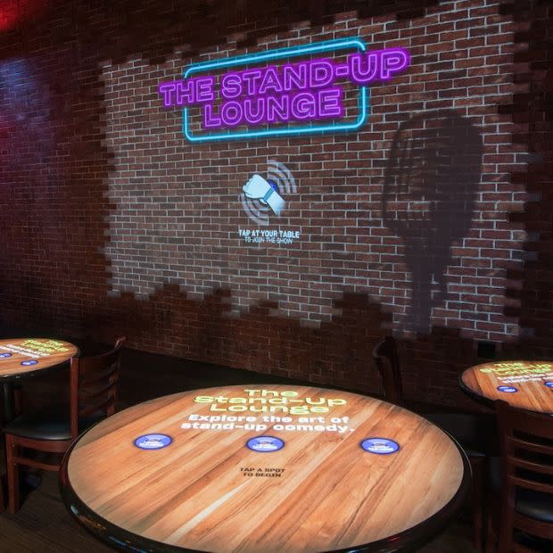 Stand-up Lounge at the National Comedy Center in Jamestown, New York