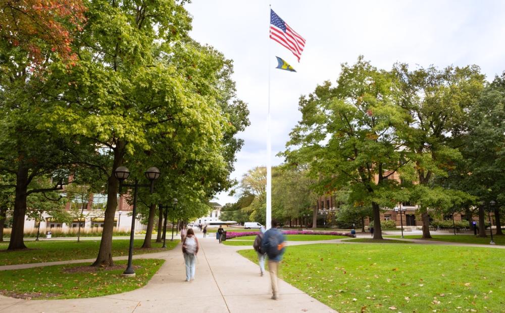 UM Campus outdoors