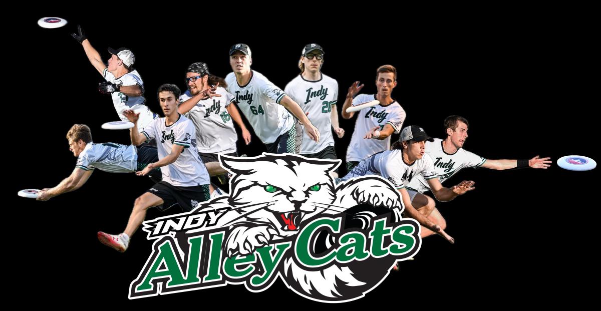Indianapolis Alley Cats Ultimate Frisbee team logo