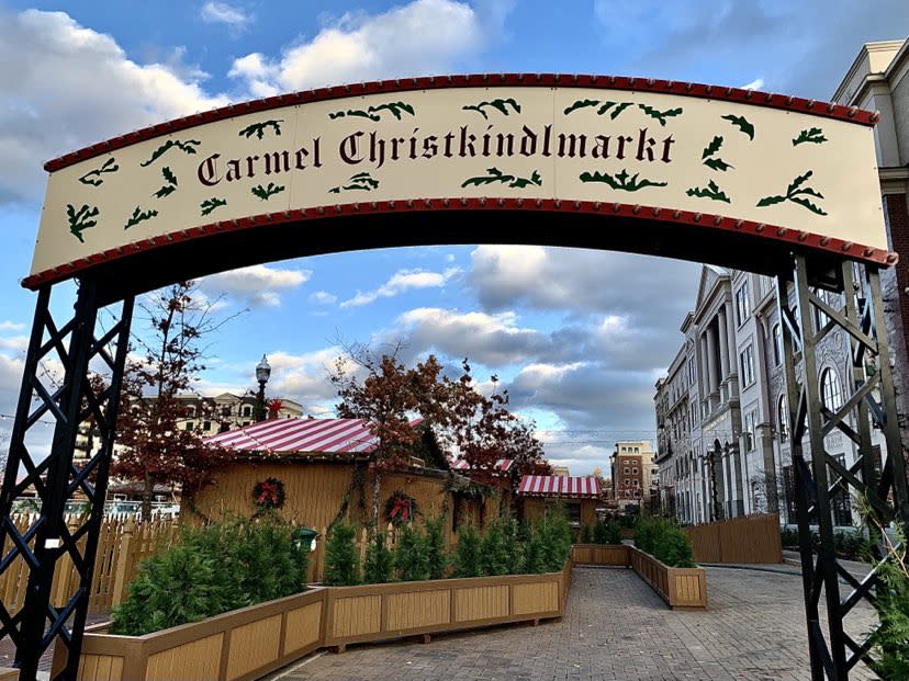 Carmel Christkindlmarkt sign