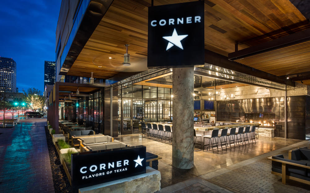 Corner Restaurant on Congress Avenue at the JW Marriott Hotel in Austin Texas
