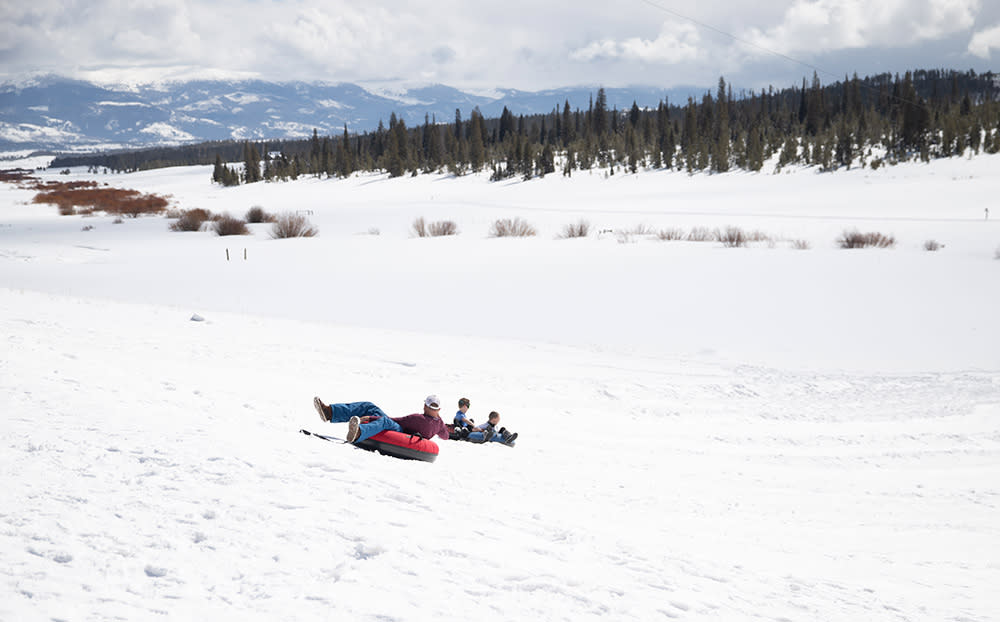 Granby, Colorado - Tubing at Snow Mountain Ranch
