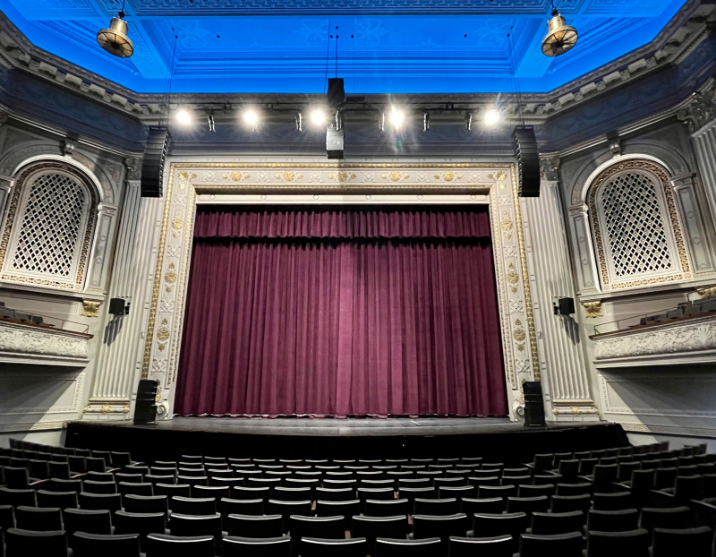 Theatre at Henry J Kaiser in Oakland California meeting venue
