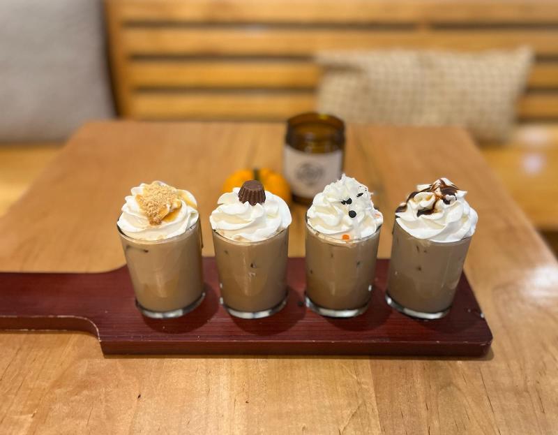 Mission Coffee House Fall flight