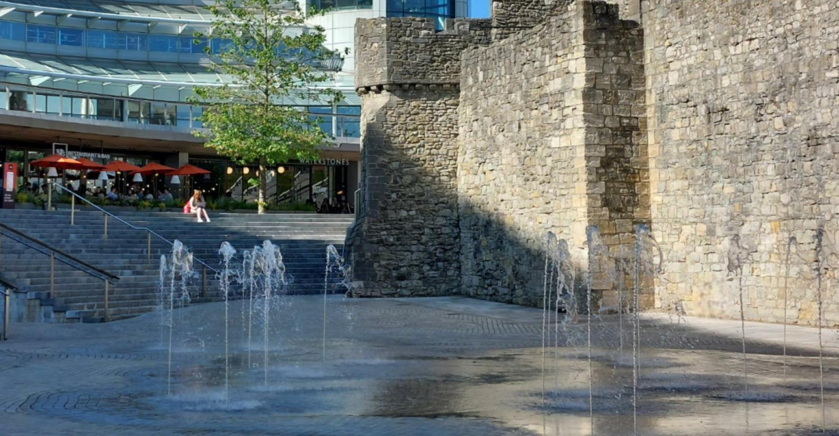 Westquay fountains