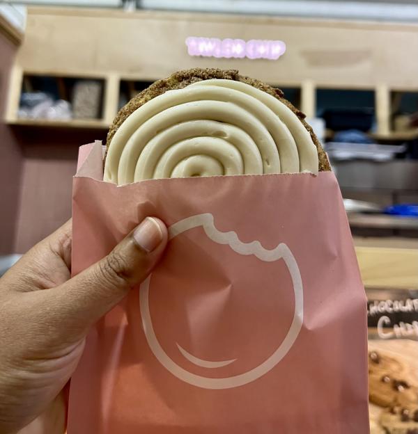 Seasonal Pumpkin Cookie from Taylor Chip at the Broad Street Market in Harrisburg