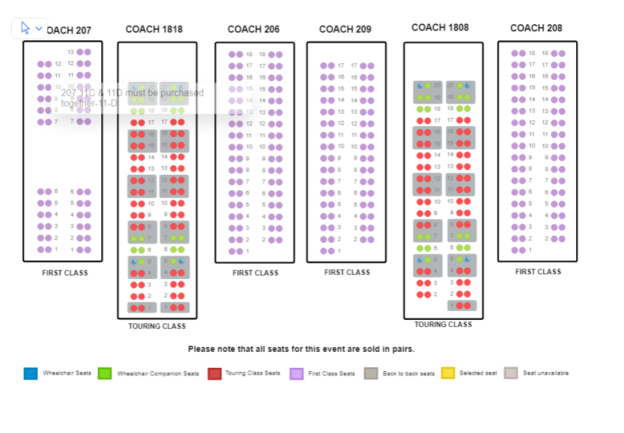 NPX Seating Chart NEW