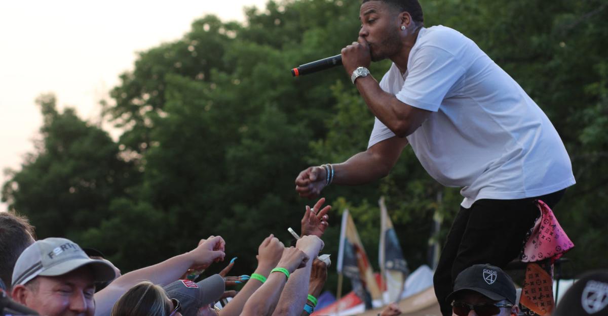 A singer performs live at the Taste of Fort Collins event