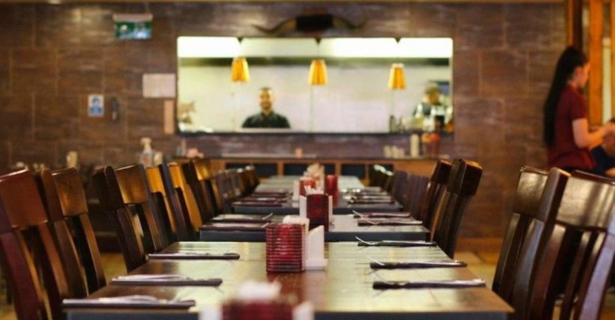 Argento dining area tables and chairs set with cutlery